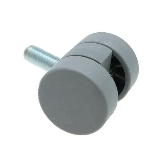 38mm Threaded Castor Wheel - M8 x 12mm Thread (For Soft Floor) | 30kg