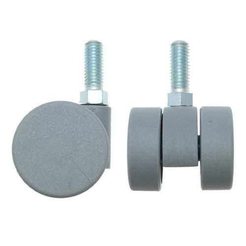 38mm Threaded Castor Wheel - M8 x 20mm Thread (For Soft Floor) | 30kg