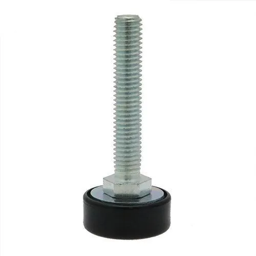 M12 x 65mm Levelling Heavy Duty Foot (500kg Weight Rated) 25mm Articulating Base