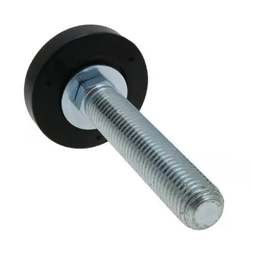 M8 x 70mm Articulating Adjustable Feet, Steel & Polyamide