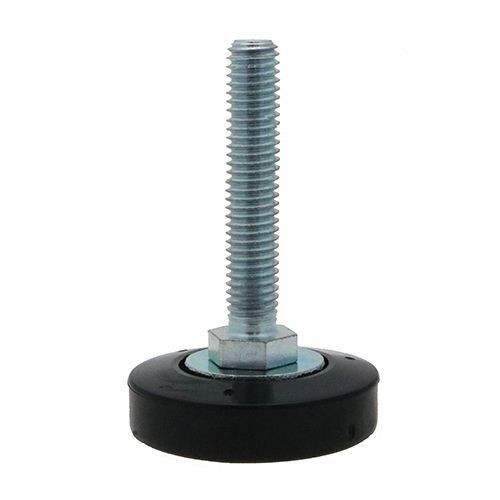 M8 x 35mm Articulating Adjustable Feet, Steel & Polyamide
