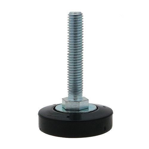 M8 x 45mm Articulating Adjustable Feet, Steel & Polyamide