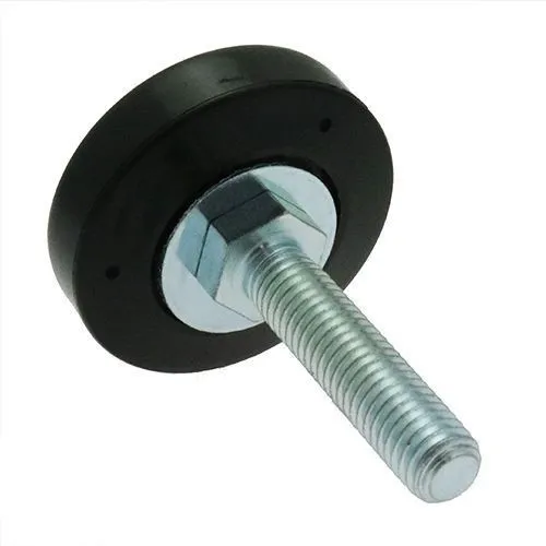 M12 x 45mm Articulating Adjustable Feet, Steel & Polyamide