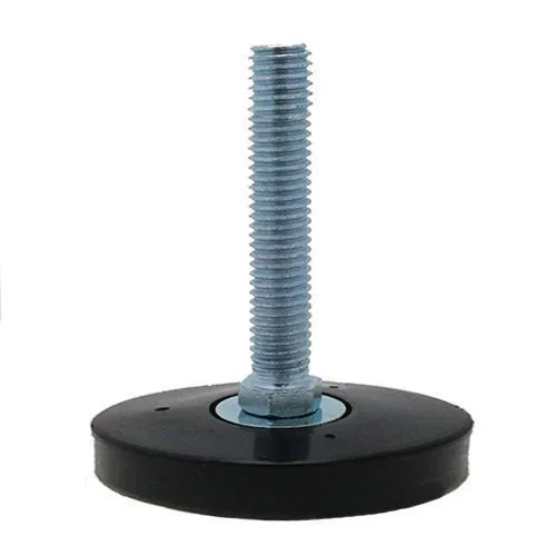 M10 x 70mm Levelling Heavy Duty Foot (750kg Weight Rated) 80mm Articulating Base