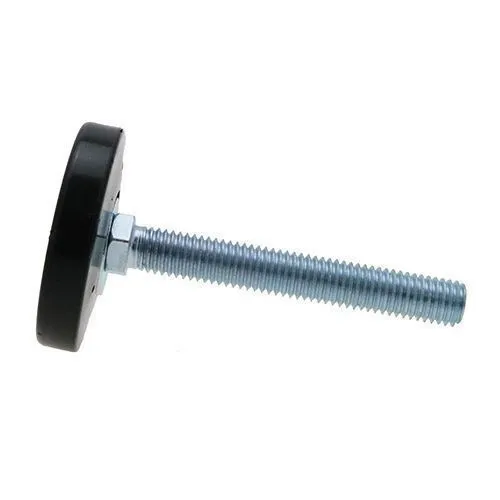 M10 x 100mm Articulating Adjustable Feet, Steel & Polyamide