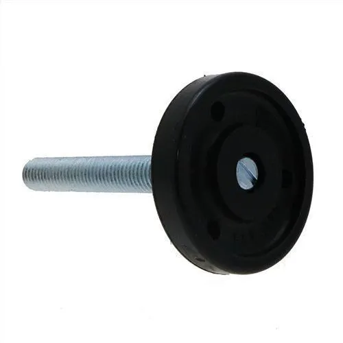 M10 x 100mm Articulating Adjustable Feet, Steel & Polyamide