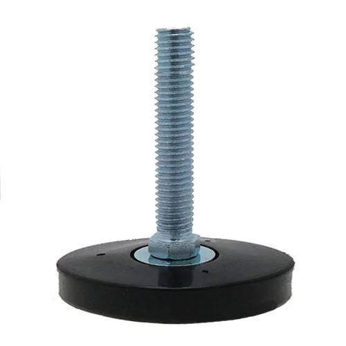 M12 x 65mm Articulating Adjustable Feet, Steel & Polyamide