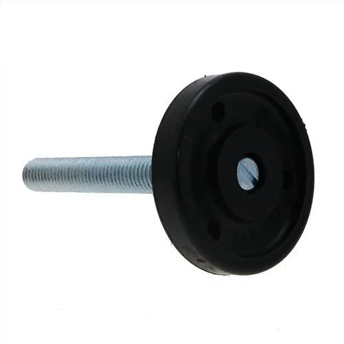 M12 x 100mm Articulating Adjustable Feet, Steel & Polyamide