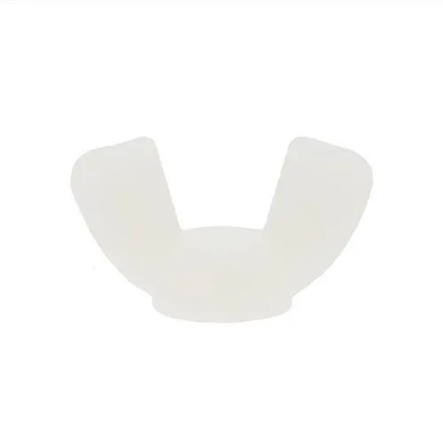 M4 x 0.7mm - Nylon Wing Nuts - Natural Nylon | Vital Parts