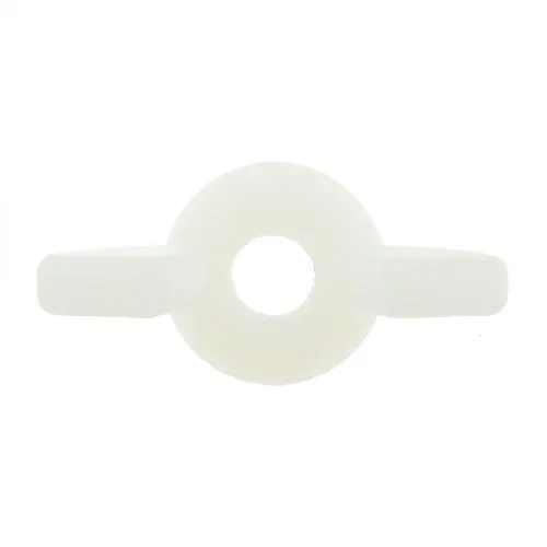 M4 x 0.7mm - Nylon Wing Nuts - Natural Nylon | Vital Parts