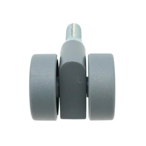 38mm Threaded Castor Wheel - M12 x 20mm Thread (For Soft Floor) | 30kg