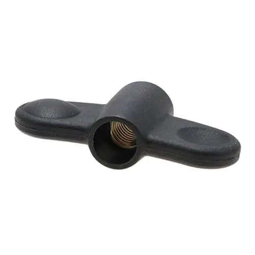 M10 Plastic Butterfly Wing Nut (Through Thread)