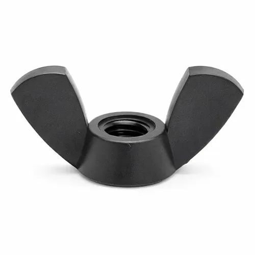M6 x 1mm - Locking Wing Nuts-Nylon-Nylon | Vital Parts