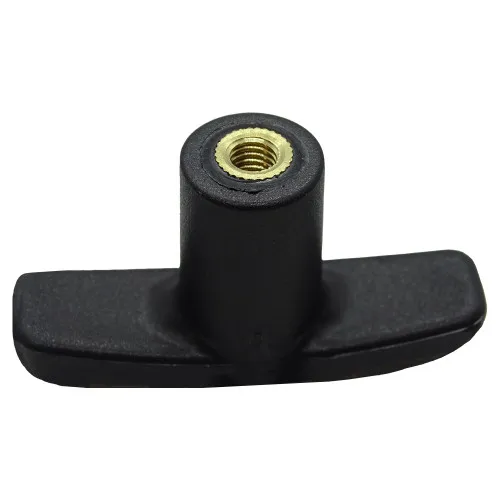 M5 x 40mm Nylon & Brass T-Handle Wing Screw Knob - Female | Vital Parts