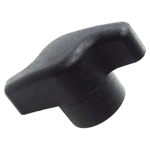 M5 x 35mm Nylon Brass Curved Wing Screw Knob - Female