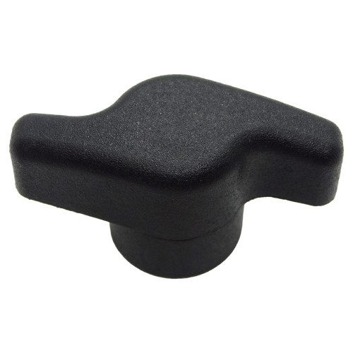 M6 x 35mm Nylon Brass Curved Wing Screw Knob - Female | Vital Parts