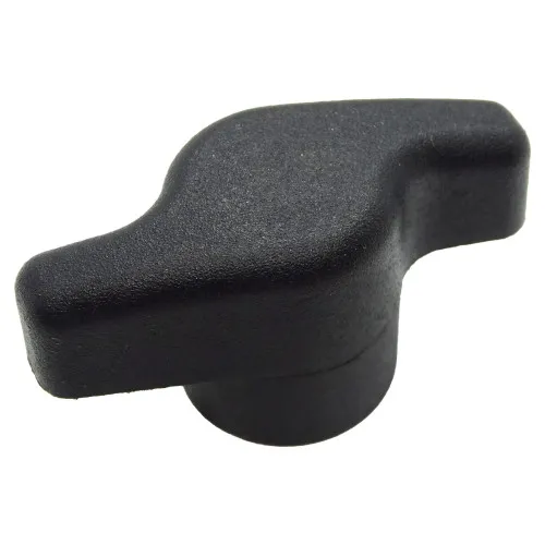 M10 x 45mm Nylon Brass Curved Wing Screw Knob - Female | Vital Parts