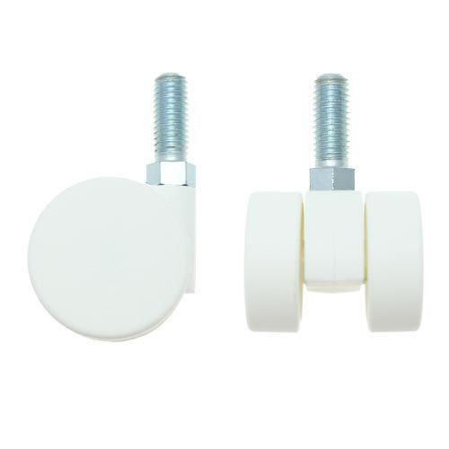 38mm Threaded Castor Wheel - M10 x 15mm Thread (For Soft Floor) | 30kg