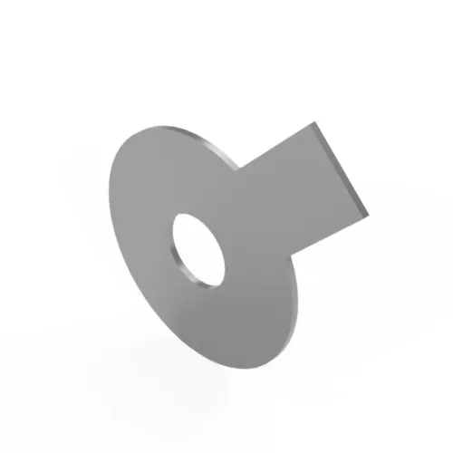 M8 x 8.4mm Locking Tab Washers (20mm Long Tab) | Marine Grade A4 Stainless Steel