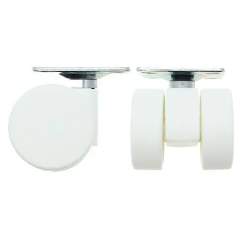 38mm Plate Castor Wheel - 38mm x 38mm Plate (For Soft Floor) | 30kg