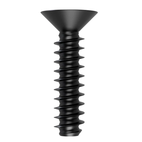 2.5mm x 8mm - Pozi Countersunk PT30 Screws - Black Zinc Plated Steel | Vital Parts