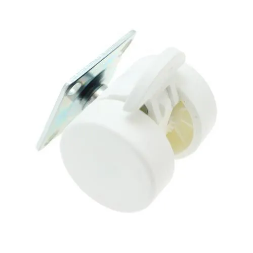 38mm Braked Plate Castor Wheel - 38mm x 38mm Plate (For Soft Floor) | 30kg