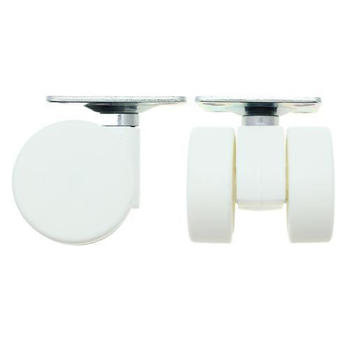 38mm Plate Castor Wheel - 42mm x 42mm Plate (For Soft Floor) | 30kg