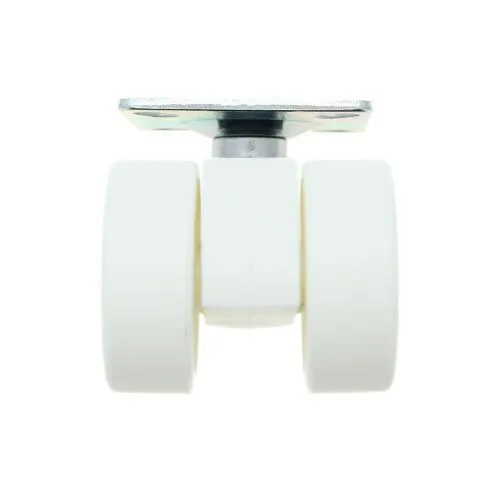 38mm Plate Castor Wheel - 55mm x 55mm Plate (For Soft Floor) | 30kg