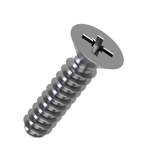 4.0mm x 12mm - Pozi Countersunk PT30 Screws - A2 Stainless Steel | Vital Parts