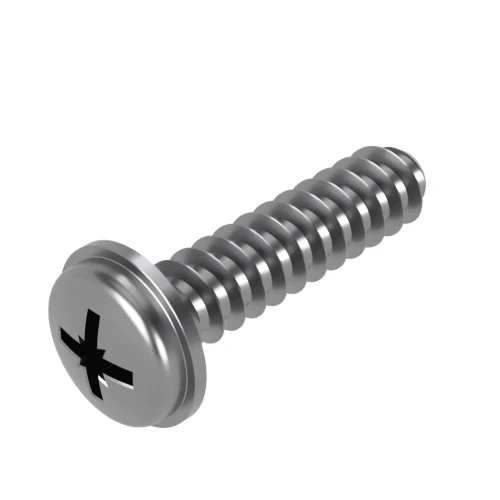 Pozi Flanged PT30 Screws for Soft Plastics -ZFPT30-40-20-A2