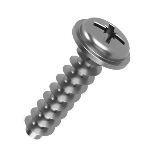 Pozi Flanged PT45 Screws For Hard Plastics | Vital Parts