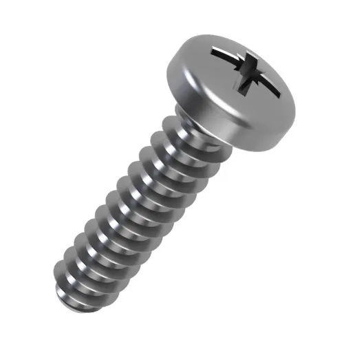 5mm x 16mm Pozi Pan Head Screw for Soft Plastics (PT30) | A2 Stainless Steel