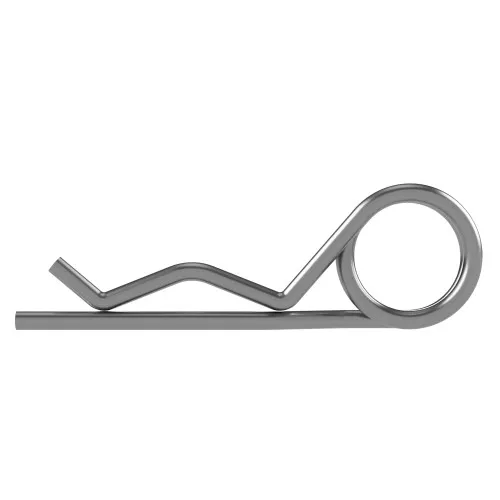 Double Coil Retaining Pin for 14-20mm Shaft, 3mm Wire Diameter, A2 Stainless Steel