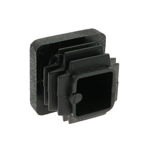 35 x 35mm Square Tube Inserts,Black