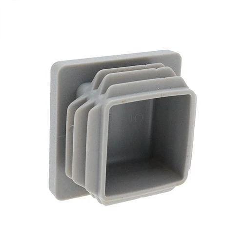 50 x 50mm Square Tube Inserts,Grey
