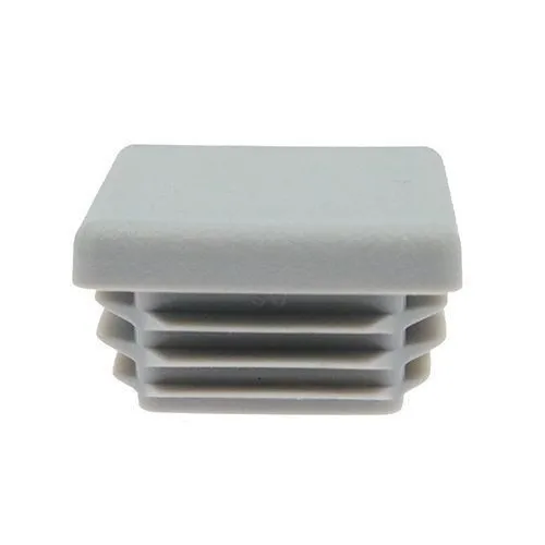 90mm x 90mm Square Tube Insert (For 81-76mm Tube) 4.5-7mm Wall | Grey LDPE