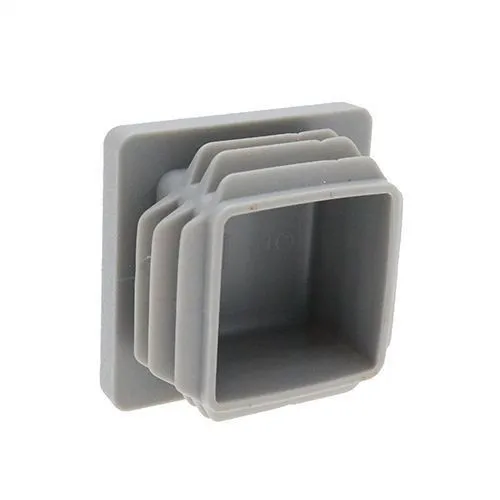90mm x 90mm Square Tube Insert (For 81-76mm Tube) 4.5-7mm Wall | Grey LDPE