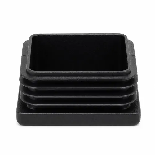 160mm x 160mm Square Tube Insert (For 154-148mm Tube) 3-6mm Wall | Black LDPE