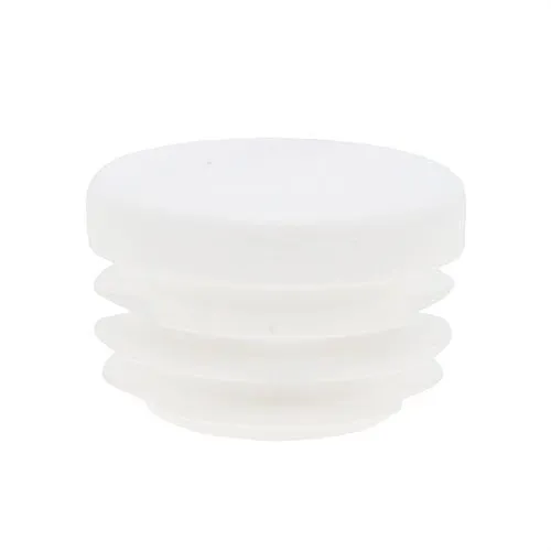 127mm Round Plastic Tube Insert (For 117-123mm Tube) 2-5mm Wall | White LDPE