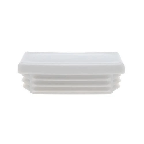 120 x 80mm Rectangular Tube Insert for 2.0-5.5mm Wall Thickness - White