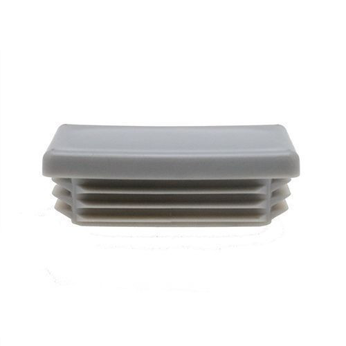 50 x 34mm Rectangular Tube Insert (1-3.5mm Wall) | Grey LDPE