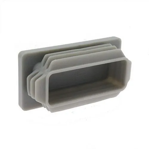 50.8 x 38.1mm Rectangular Tube Insert (1-3mm Wall) | Grey LDPE