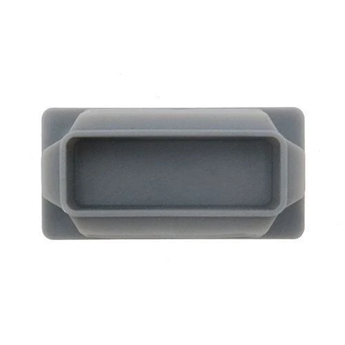 150 x 40mm Rectangular Tube Insert for 2.0-4.5mm Wall Thickness - Grey