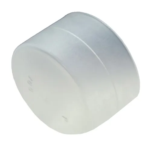 47.8mm x 29.5mm Pipe End Cap (Natural) 1.5mm Wall | LDPE