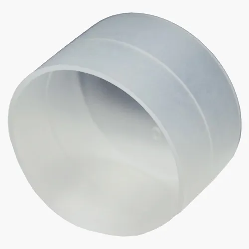 47.8mm x 29.5mm Pipe End Cap (Natural) 1.5mm Wall | LDPE