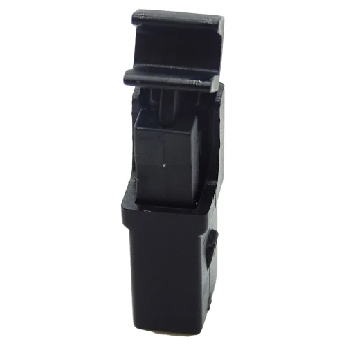 6.5 x 4.4mm Black Push to Open Latch - Hinged