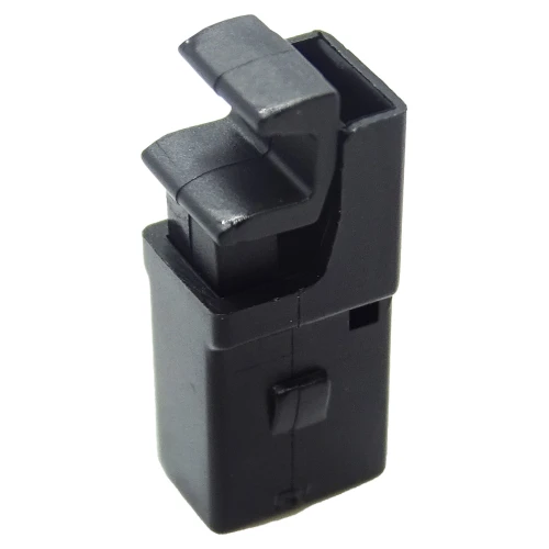 6.5 x 4.4mm Black Push to Open Latch - Hinged | Latches