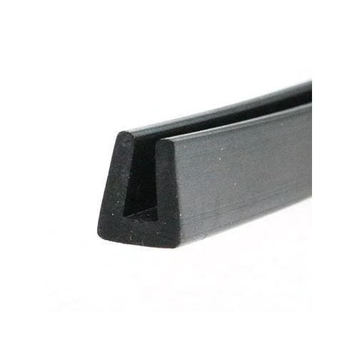 Square Channel Edging - EDGE004-1M | Rubber Edge Trims | Vital Parts