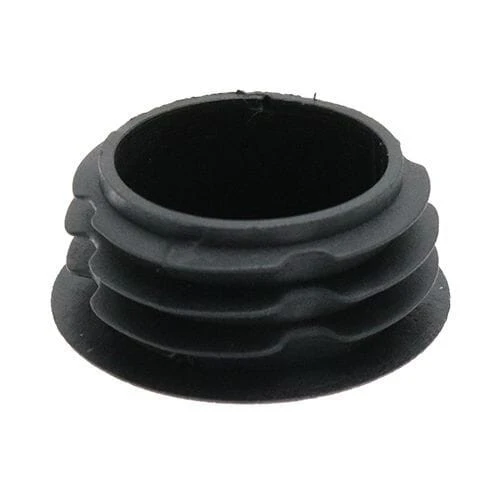 50mm Round Thin Head Tube Insert for 1.0-2.5mm Wall Thickness - Black | Vital Parts