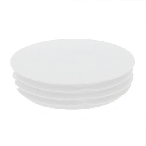 25mm Round Thin Head Tube Insert for 1.0-2.5mm Wall Thickness - White | Vital Parts